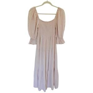 Nothing Fits But Kiko Gingham Dress Size Medium
